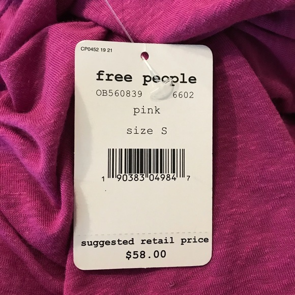 Free People New Vibes Tank Size S - Picture 7 of 8
